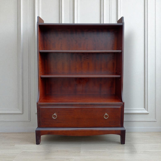 Stag Minstrel waterfall Bookcase/shelving unit