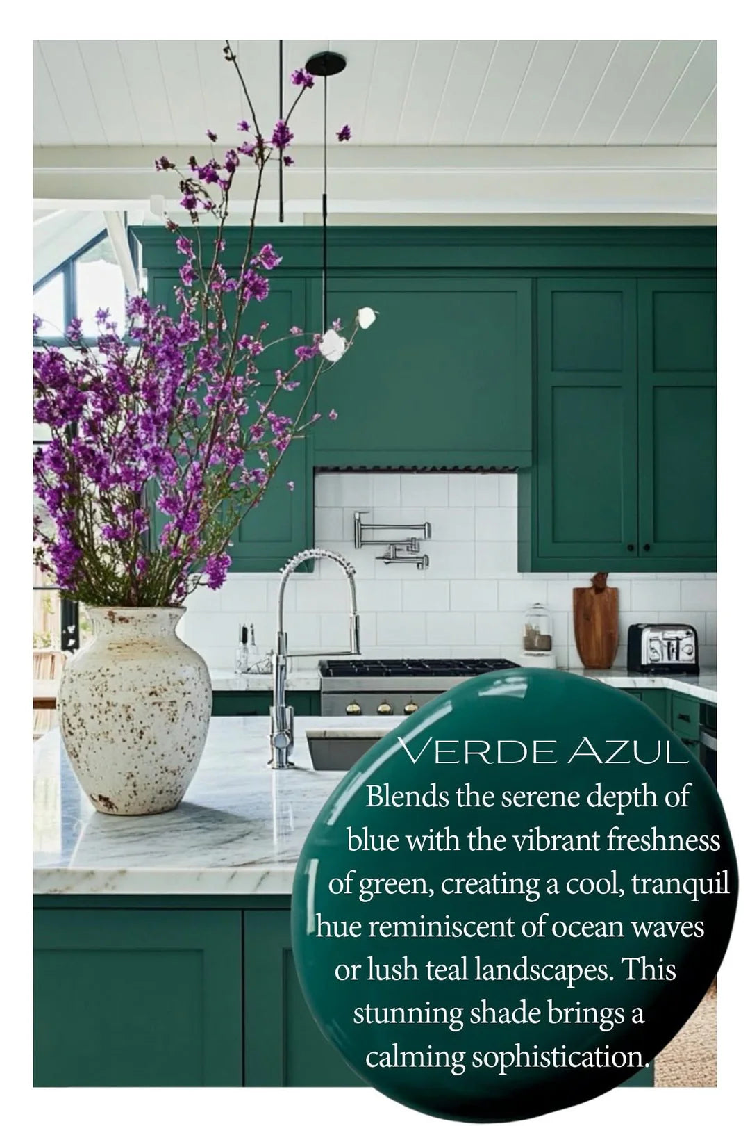 Colour - Verde Azul (OHE)