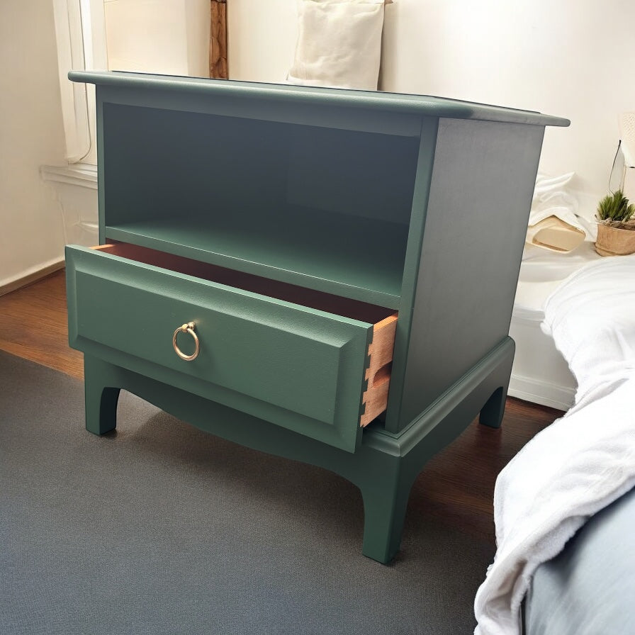 Stag Minstrel 1 drawer bedside/side table