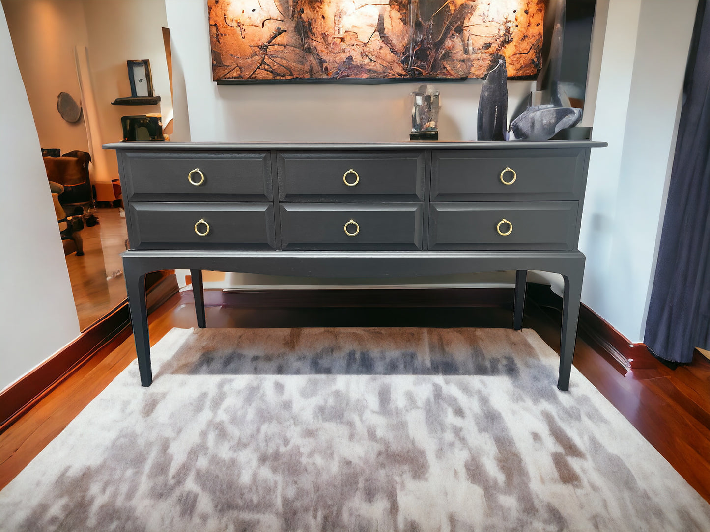 Stag Minstrel 6 Drawer Dressing table/Sideboad