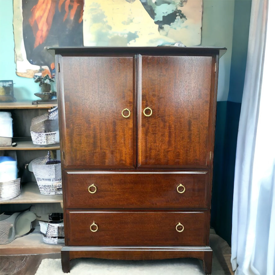 Stag Minstrel Linen Chest/Nursery wardrobe/cupboard