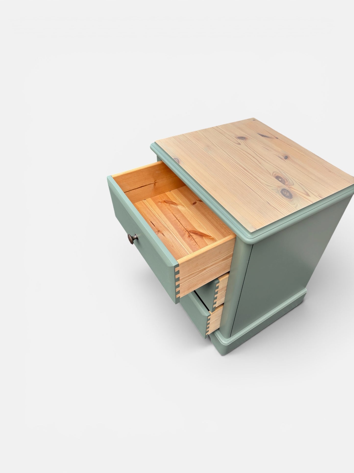 Pair of pine bedside chests - colour ‘Ambleside’
