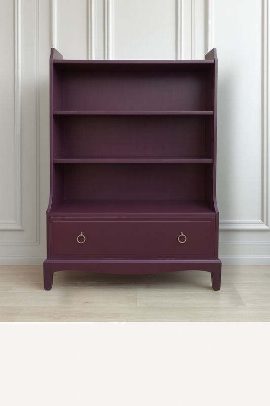 Stag Minstrel waterfall Bookcase/shelving unit