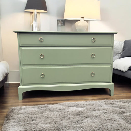 Stag Minstrel 3 drawer chest wide