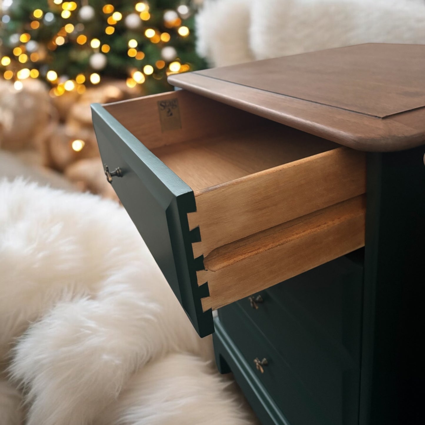 Stag Minstrel Pair of 4 Drawer Bedsides