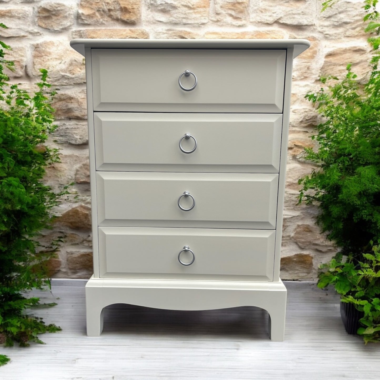 Stag Minstrel Pair of 4 Drawer Bedsides